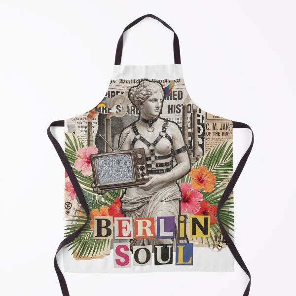 Item preview, Berlin Soul Vintage Dada Collage Print - Retro Statue Underground Culture Art  designed and sold by OzzFrequency.