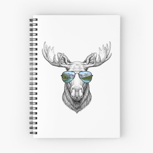 Item preview, Moose Alpine Lake Shades Reflection designed and sold by Bad-Decisions-Designs.