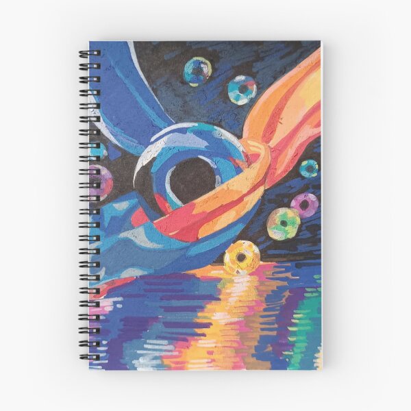 Item preview, Colorful Abstract Watercolor Wings Over Reflective Water – Vibrant Fantasy Art. designed and sold by fbtrisha.