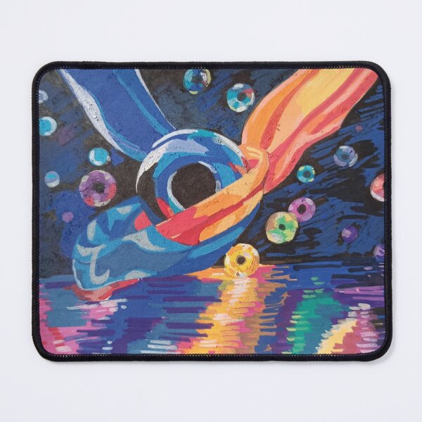 Item preview, Colorful Abstract Watercolor Wings Over Reflective Water – Vibrant Fantasy Art. designed and sold by fbtrisha.