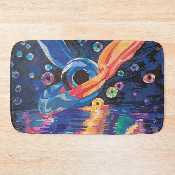 Item preview, Colorful Abstract Watercolor Wings Over Reflective Water – Vibrant Fantasy Art. designed and sold by fbtrisha.