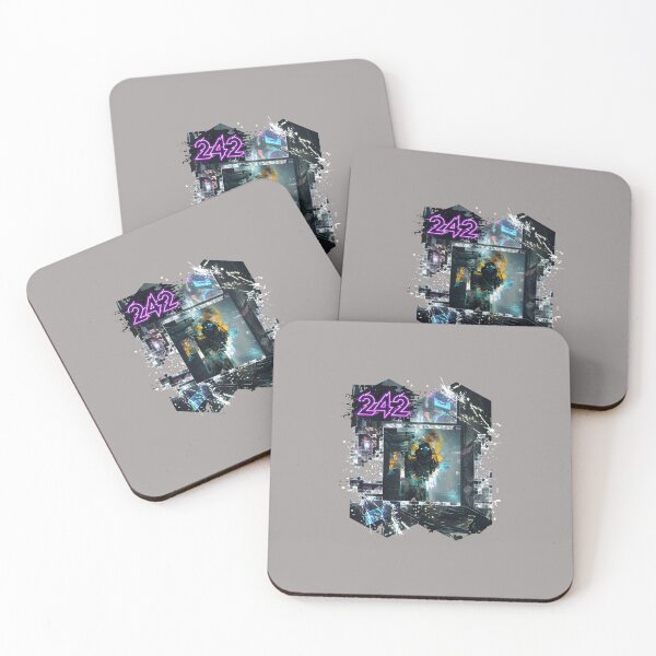 Item preview, 242 Pixelated Digital Grid Album Style Art-1 designed and sold by FranFranke.