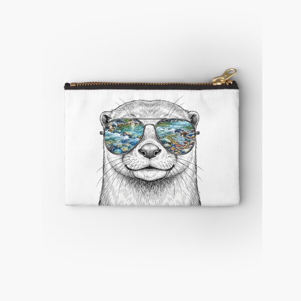 Item preview, Otter River Stream Shades Reflection designed and sold by Bad-Decisions-Designs.