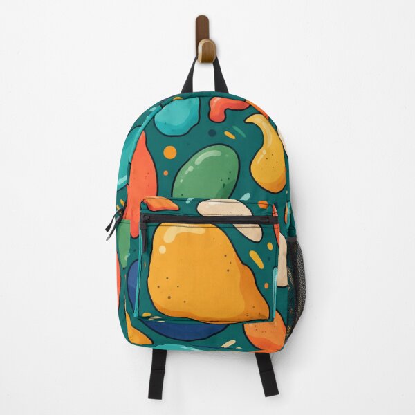 Item preview, Vibrant Organic Pebbles – Colorful Abstract Pattern designed and sold by P&B Digital Art.