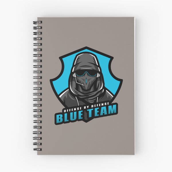 Item preview, Blue Team  Hacker design   designed and sold by melanyanderson.
