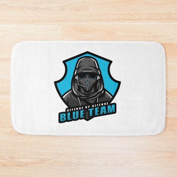 Item preview, Blue Team  Hacker design   designed and sold by melanyanderson.