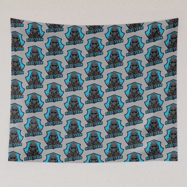 Item preview, Blue Team  Hacker design   designed and sold by melanyanderson.