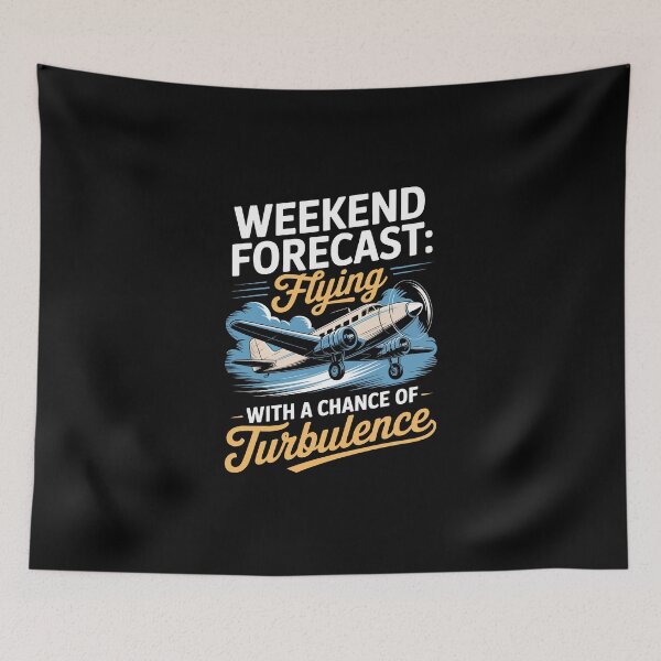 Item preview, Weekend Forecast: Flying With a Chance of Turbulence designed and sold by jkrphoto.