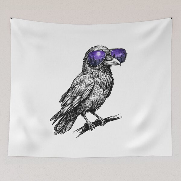Item preview, Raven Graveyard Night Shades Reflection designed and sold by Bad-Decisions-Designs.