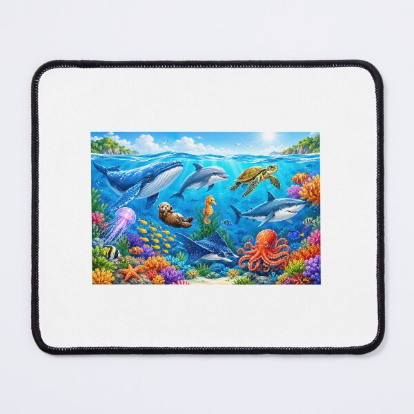 Item preview, Tropical Ocean Underwater Paradise designed and sold by LearnFunStore.
