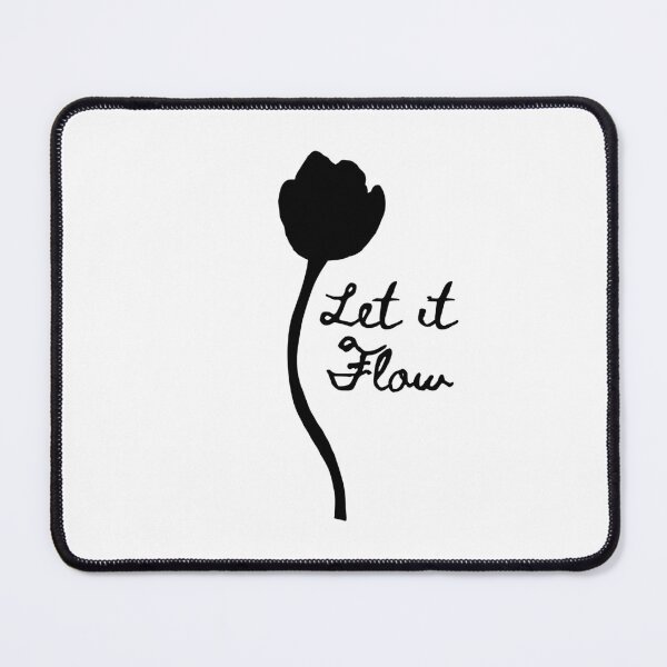 Item preview, Black Tulip Flower - Let It Flow designed and sold by PublicArtDesign.