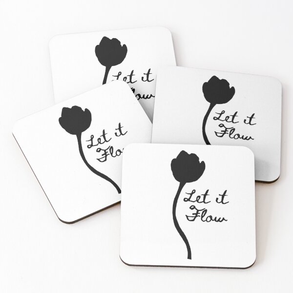 Item preview, Black Tulip Flower - Let It Flow designed and sold by PublicArtDesign.