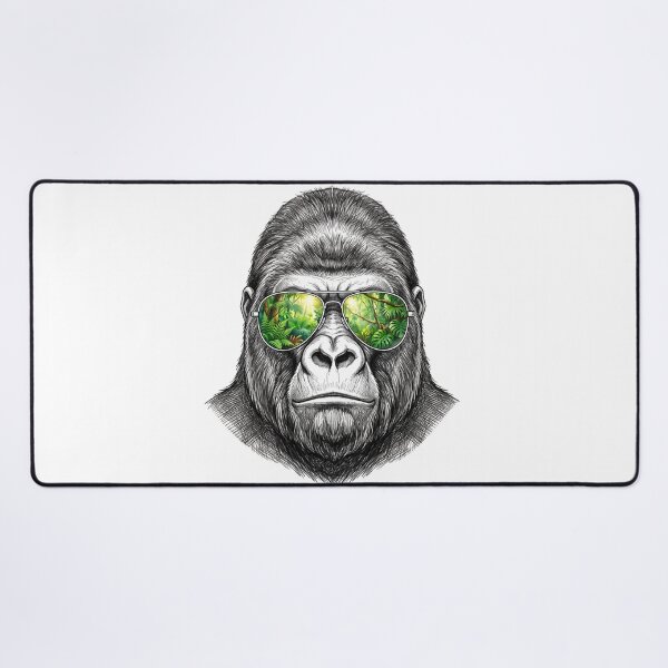 Item preview, Gorilla Jungle Canopy Sunglasses Reflection designed and sold by Bad-Decisions-Designs.
