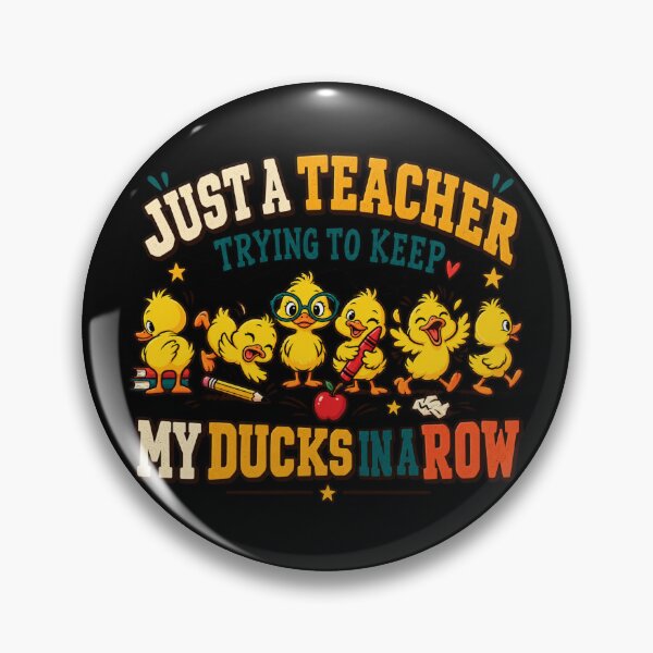 Item preview, Teacher's Chaotic Ducks in a Row designed and sold by Side Quest Co..