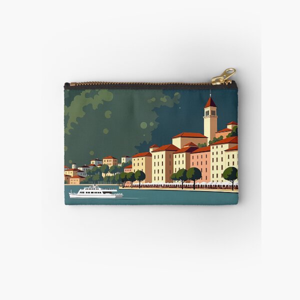 Item preview, Lugano Ticino Switzerland – Vintage Travel Poster RBA-2026-0005-A designed and sold by IdeaSmith.