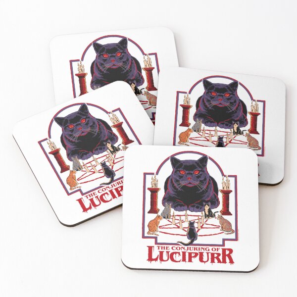 Item preview, The Conjuring Of Lucipurr Vintage Retro Cat designed and sold by AmazingPics001.