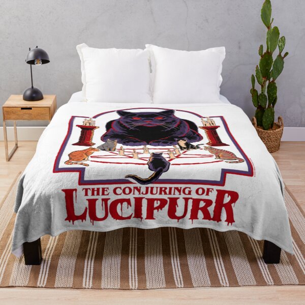 Item preview, The Conjuring Of Lucipurr Vintage Retro Cat designed and sold by AmazingPics001.