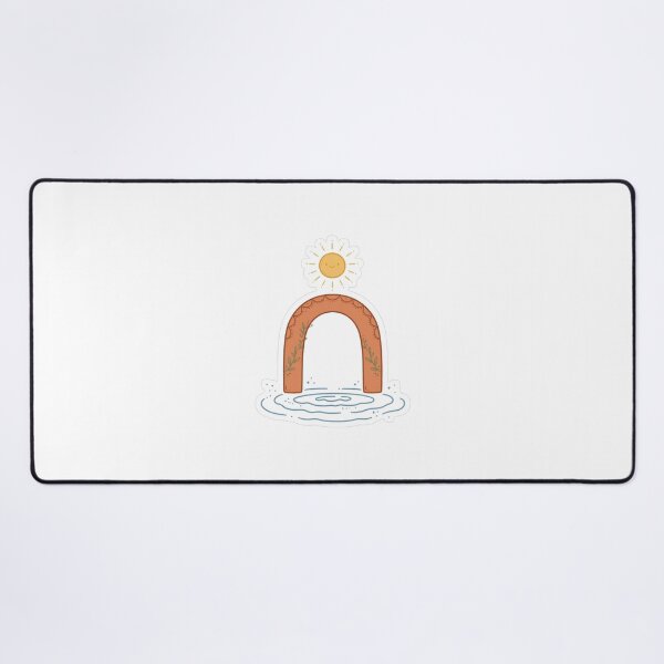 Item preview, Mediterranean Arch Sun Water Ripple — Boho Sun Gate designed and sold by Mahesh Tolani.