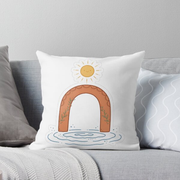 Item preview, Mediterranean Arch Sun Water Ripple — Boho Sun Gate designed and sold by Mahesh  Tolani.