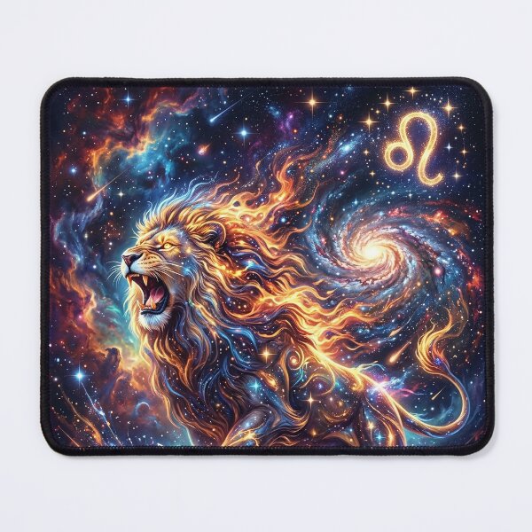 Item preview, Leo Sign - Zodiac Fantasy Art designed and sold by Lucid Dream Pixel.