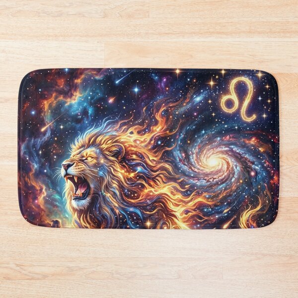 Item preview, Leo Sign - Zodiac Fantasy Art designed and sold by Lucid Dream Pixel.