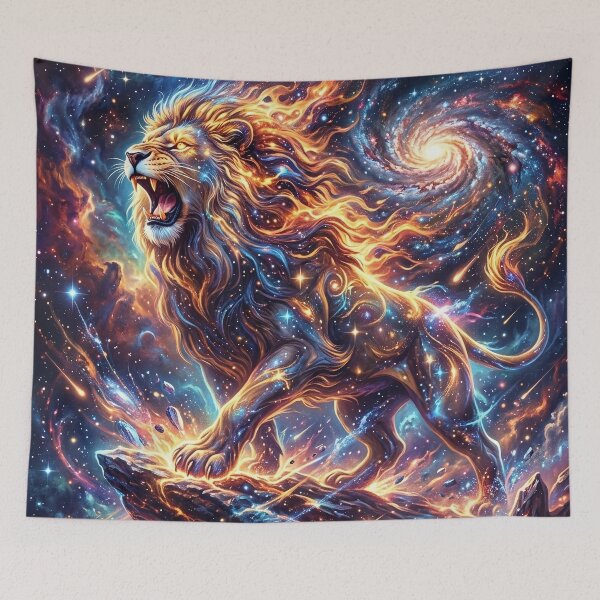 Item preview, Leo Sign - Zodiac Fantasy Art designed and sold by Lucid Dream Pixel.