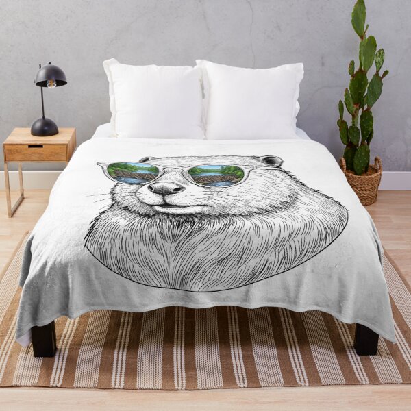 Item preview, Beaver Forest Dam Shades Reflection designed and sold by Bad-Decisions-Designs.