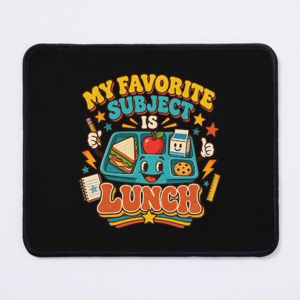 Item preview, My favorite subject is lunch designed and sold by Side Quest Co..