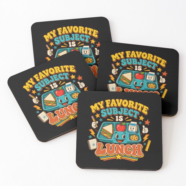 Item preview, My favorite subject is lunch designed and sold by Side Quest Co..