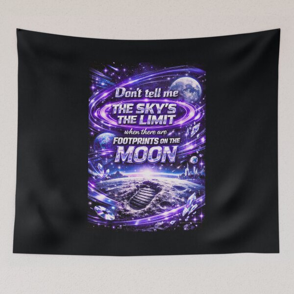Item preview, footprints on the moon designed and sold by ritusdesigns.