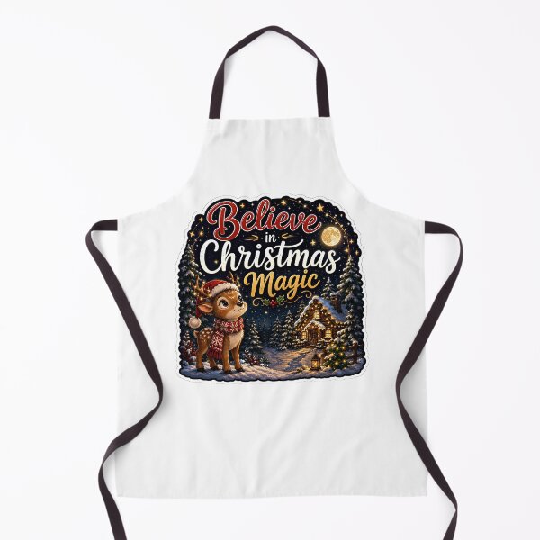 Item preview, Believe in Christmas Magic – Cute Reindeer Winter Christmas Design designed and sold by SVALANART.
