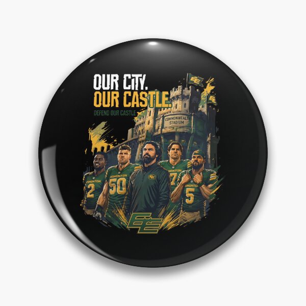 Item preview, Edmonton Football Team - Commonwealth Stadium - Our City Our Castle - Defend Our Castle designed and sold by onlytiggokk.