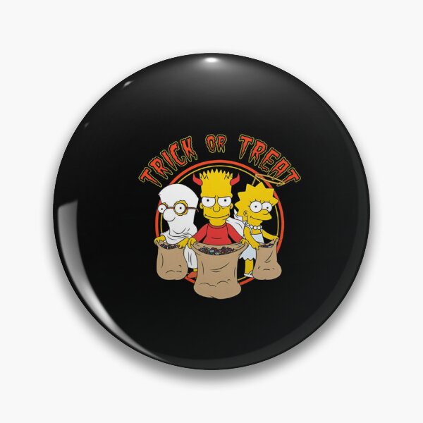 Item preview, Simpsons Kids Halloween Trick or Treat designed and sold by QuirkNestHalls.