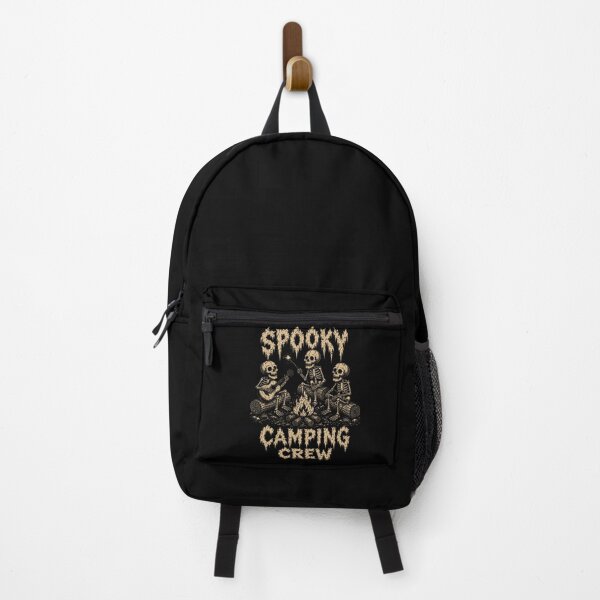 Item preview, Spooky Camping Crew Skeleton Campfire designed and sold by NoeValdric.
