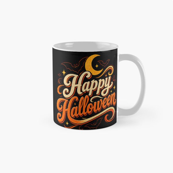 Item preview, Happy Halloween Typography Design designed and sold by StyleBloomes.