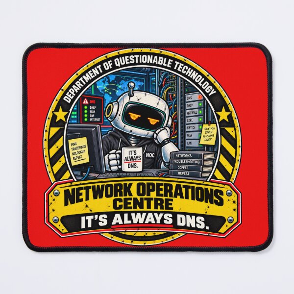 Item preview, Department of Questionable Technology NOC designed and sold by AdeGee.