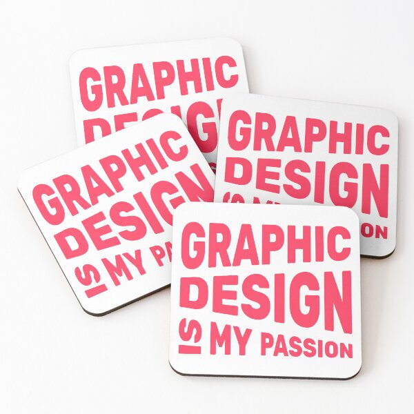 Item preview, Graphic Design Is My Passion (Red on White!) designed and sold by ruchir.online.