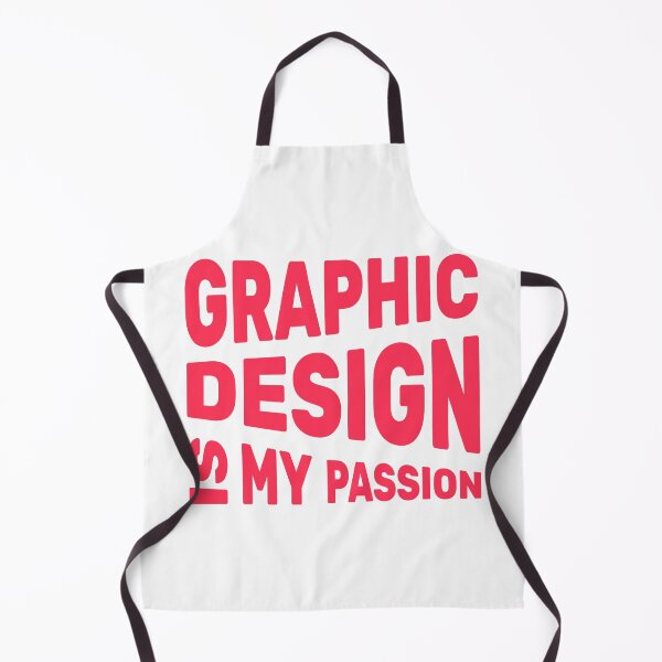 Artikelvorschau, Grafikdesign ist meine Leidenschaft (Rot auf Weiß!) entworfen und verkauft von ruchir.online.