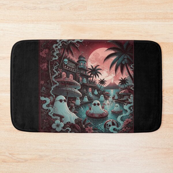 Item preview, Ghost Resort in Moonlight designed and sold by Shelley Loewnau-Jones Studio.