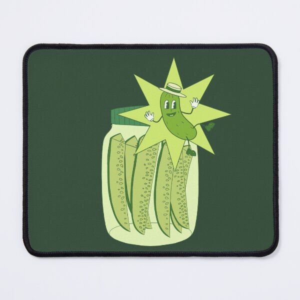 Item preview, retro vintage animation pickles designed and sold by indiVisibl.