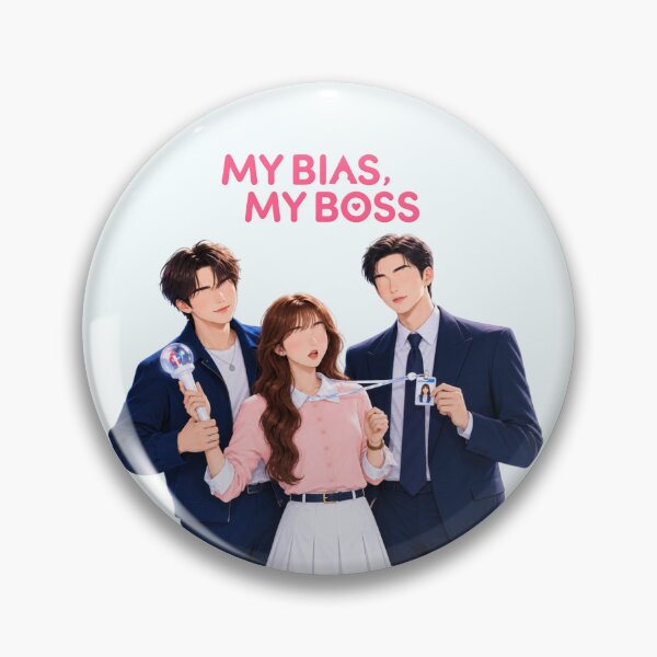 Item preview, My Bias, My Boss- kdrama designed and sold by Reets_Redbubble.
