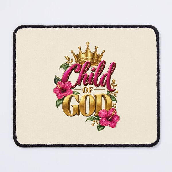 Item preview, Child of God Crown Floral Christian Design designed and sold by Rhanises Lifestyle.