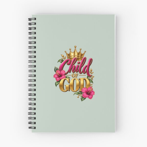 Item preview, Child of God Crown Floral Christian Design designed and sold by Rhanises Lifestyle.