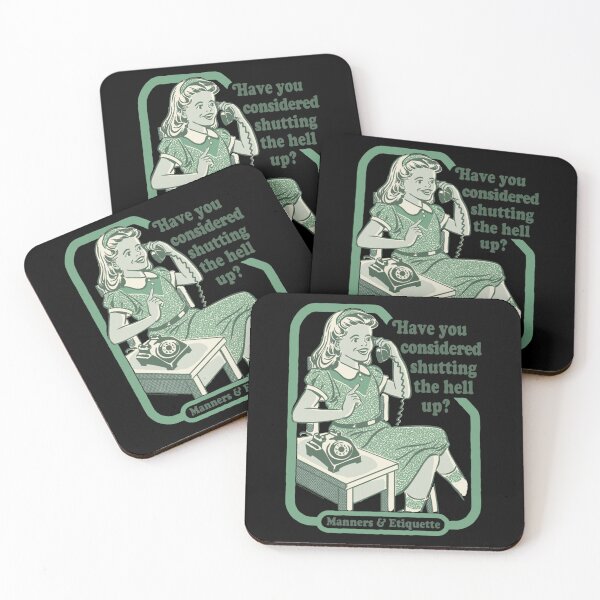 Item preview, Have You Considered Shutting The Hell Up Retro designed and sold by AmazingPics001.