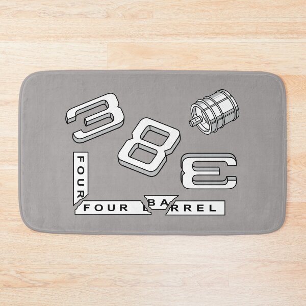 Item preview, 383 Four Barrel Engine Performance Tee-61 designed and sold by MarcuBing.