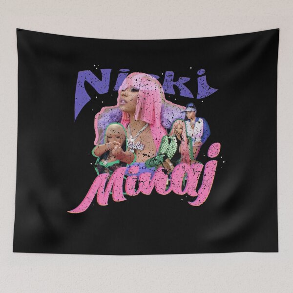 Item preview, Nicki Minaj Pink Barbie Retro Collage  designed and sold by glennacanfield.