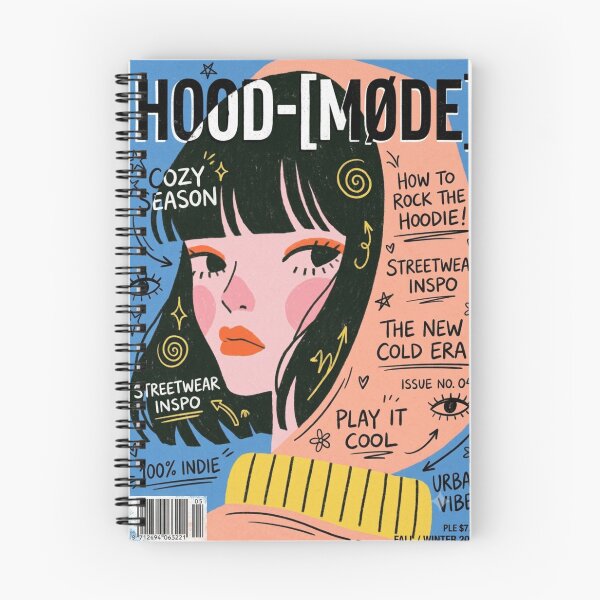 Item preview, H00D‑MØD3 CØLD‑DR1FT: The Cozy‑Hood Icon Running Full Street‑Lore Voltage designed and sold by Print Fiction.