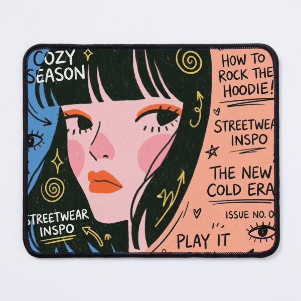 Item preview, H00D‑MØD3 CØLD‑DR1FT: The Cozy‑Hood Icon Running Full Street‑Lore Voltage designed and sold by Print Fiction.
