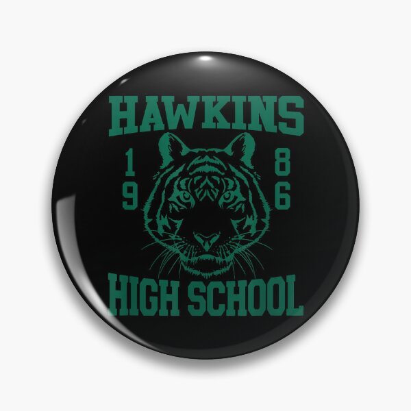 Item preview, Stranger Things 4 Hawkins High School Green designed and sold by MaceonPi.