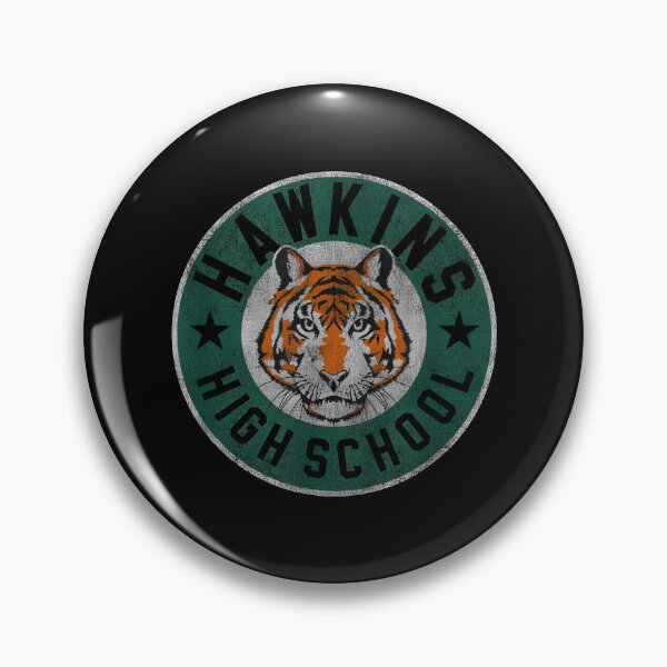 Item preview, Stranger Things 4 Hawkins High School Tiger Circle designed and sold by MaceonPi.
